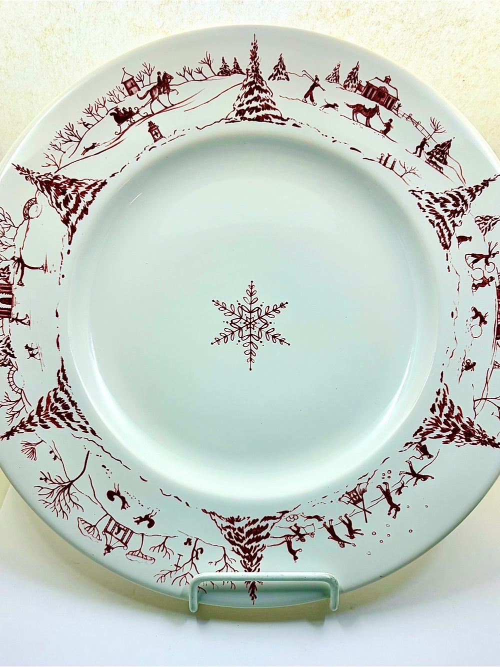 JULISKA Country Estate Winter Frolic - Dinner Plate And Salad Plate